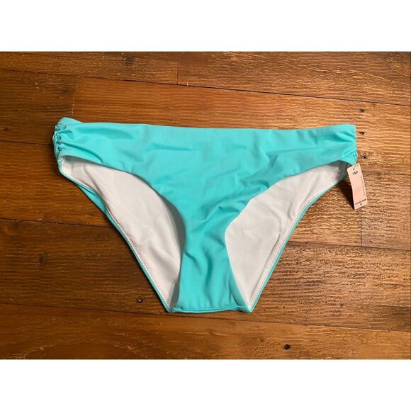 Victoria’s Secret Small NWT bikini bottom the classic hipster turquoise blue - Picture 1 of 7
